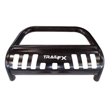 Trailfx Powder Coated, Black, Steel, 3" Diameter, With Skid Plate, With Holes For Optional Lighting B0029B